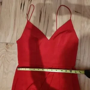 Shona Joy | Dresses | Shona Joy Core Cocktail Draped Dress In Red | Poshmark